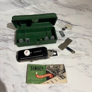 Vintage Singer Buttonholer